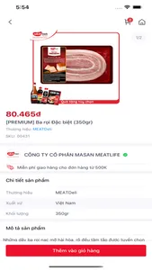 MEATDeli Thịt sạch screenshot 3