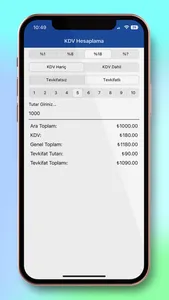 KDV Hesaplaması screenshot 2