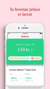 Norlys - elpriser og spareråd screenshot 1