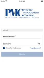 Premier Management Company App screenshot 0