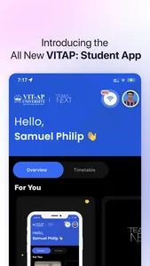 VITAP University: Student App screenshot 0