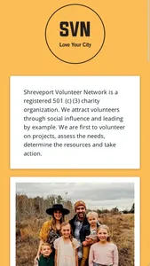 Shreveport Volunteer Network screenshot 2