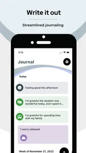 momentory - mindful journaling screenshot 3