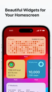 Peak: Fitness Widgets screenshot 2