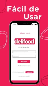 DeliFoodApp screenshot 1