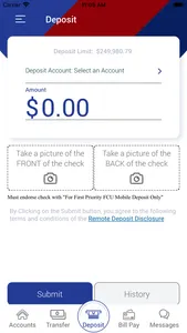 First Priority FCU screenshot 2