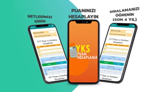 YKS Puan ve Sıralama Hesaplama screenshot 2
