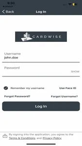 CardWise Mobile screenshot 1