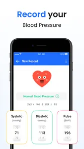 Blood Pressure Tracker screenshot 2