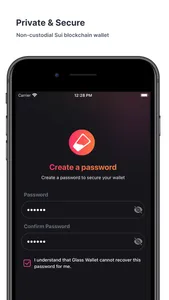 Glass Wallet | Sui Wallet screenshot 1