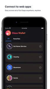 Glass Wallet | Sui Wallet screenshot 2