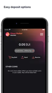 Glass Wallet | Sui Wallet screenshot 4