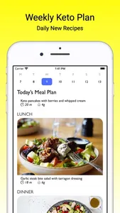 Keto Diet Meal Plans screenshot 0