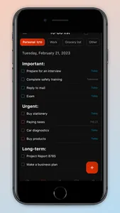 Listok: To do list & Planner screenshot 0