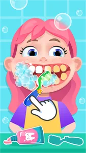 Dentist Baby Games for Kids screenshot 1