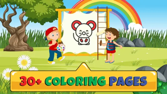 Coloring book kids learning screenshot 0