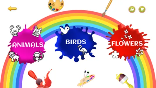 Coloring book kids learning screenshot 1