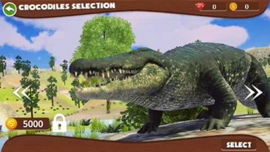 Wild Crocodile Family Sim screenshot 6