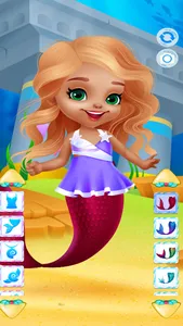 Cute Mermaid DressUp screenshot 0