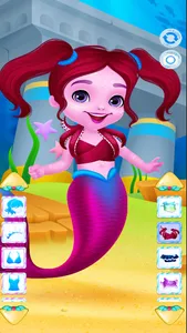 Cute Mermaid DressUp screenshot 1