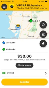 VIPCAR Riobamba - Pasajero screenshot 0