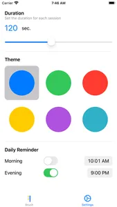 BrushPal • toothbrush timer screenshot 2