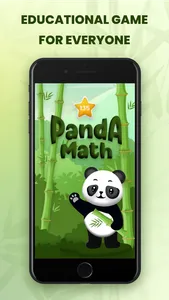 Panda Math for Kids screenshot 0