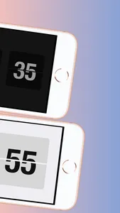 翻页时钟 - 极简全屏时钟 screenshot 2