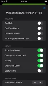 MyBlackjackTutor screenshot 4