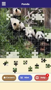 Panda Love Puzzle screenshot 4