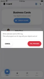 i-card Digital Business Cards screenshot 2