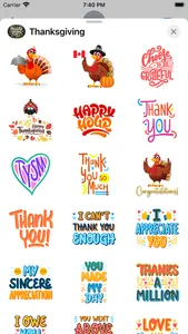 100+ Thanksgiving Day Stickers screenshot 4