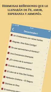 Devocionales Cristianos Biblia screenshot 1