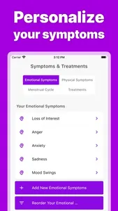 PMDD Tracker screenshot 2