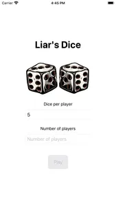 Liar's Dice AI screenshot 0