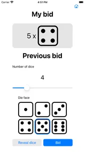 Liar's Dice AI screenshot 1