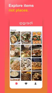 Gradi - Discover New Food screenshot 0