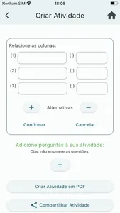 Criar Atividades Escolares screenshot 5
