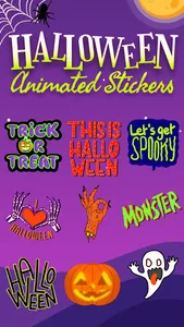 Halloween: Animated Stickers screenshot 0