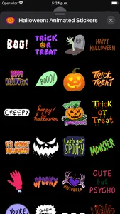 Halloween: Animated Stickers screenshot 1