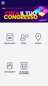 Crea il tuo Congresso UNISVET screenshot 1