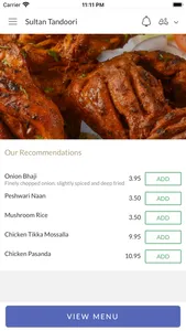 Sultan Tandoori St Ives screenshot 1