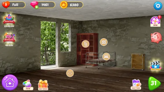 Space Decor: House Makeover screenshot 2