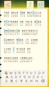 Cryptogram Nature Facts screenshot 0