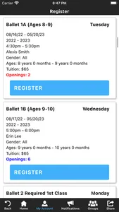 Turning Pointe School of Dance screenshot 2