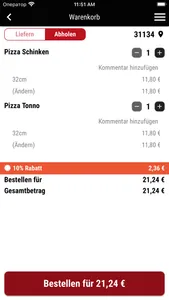 Mio Pizza screenshot 1