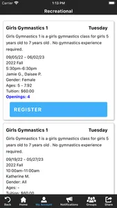 Avalanche Gymnastics Academy screenshot 2