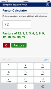 Simplify Square Root screenshot 4