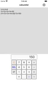 KeyCalc screenshot 0