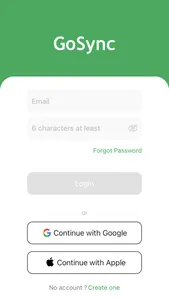 GoSync screenshot 0
